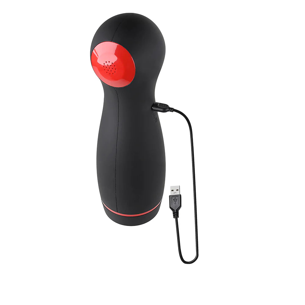 Zero Tolerance Tight Squeeze Rechargeable Vibrating Squeezing Talking Stroker