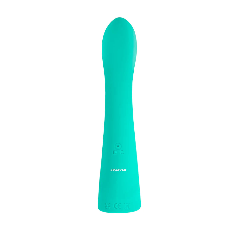 Evolved Come With Me Rechargeable 'Come Hither' Silicone Vibrator