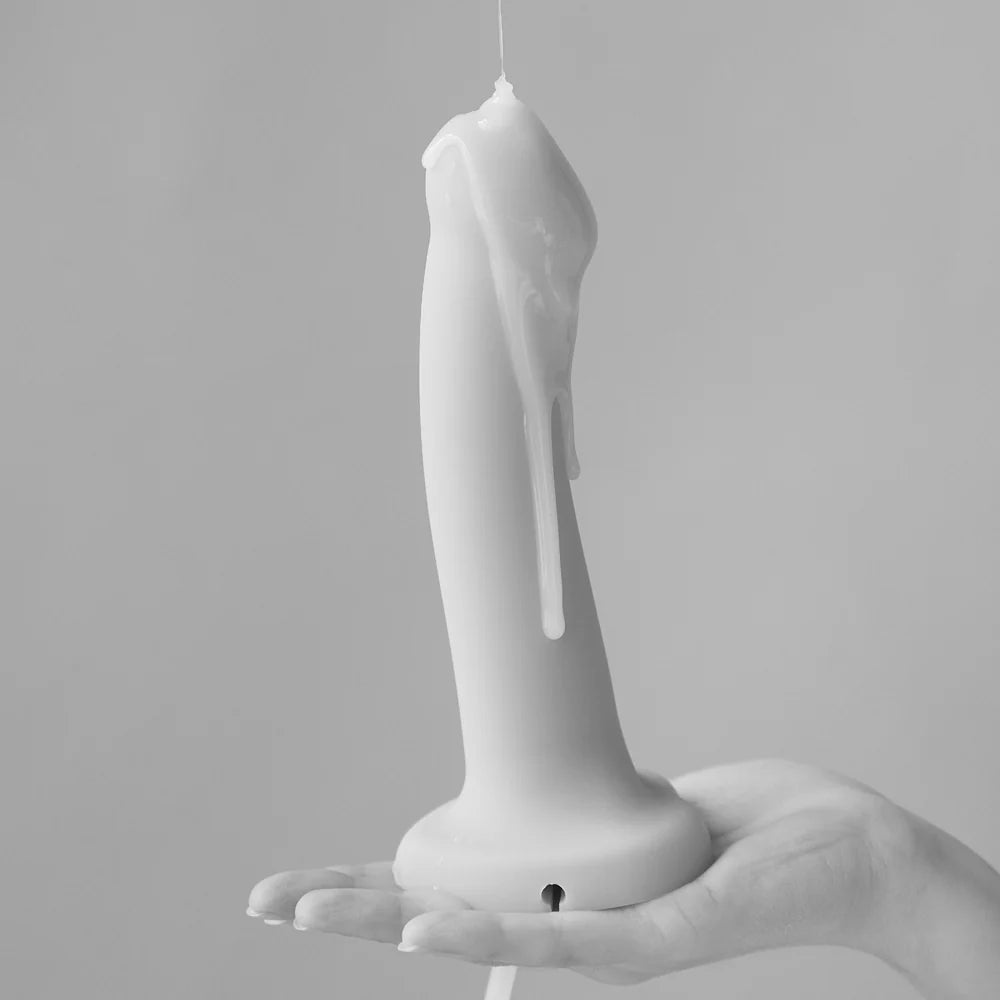 Strap-On-Me Squirting Cum Semi-Realistic Silicone Dildo