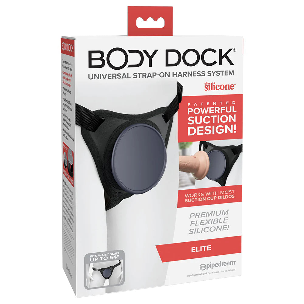 Pipedream Body Dock Elite Silicone Strap-On Harness