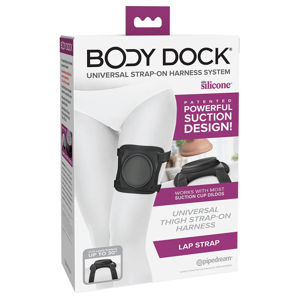 Pipedream Body Dock Lap Strap Silicone Strap-On Thigh Harness