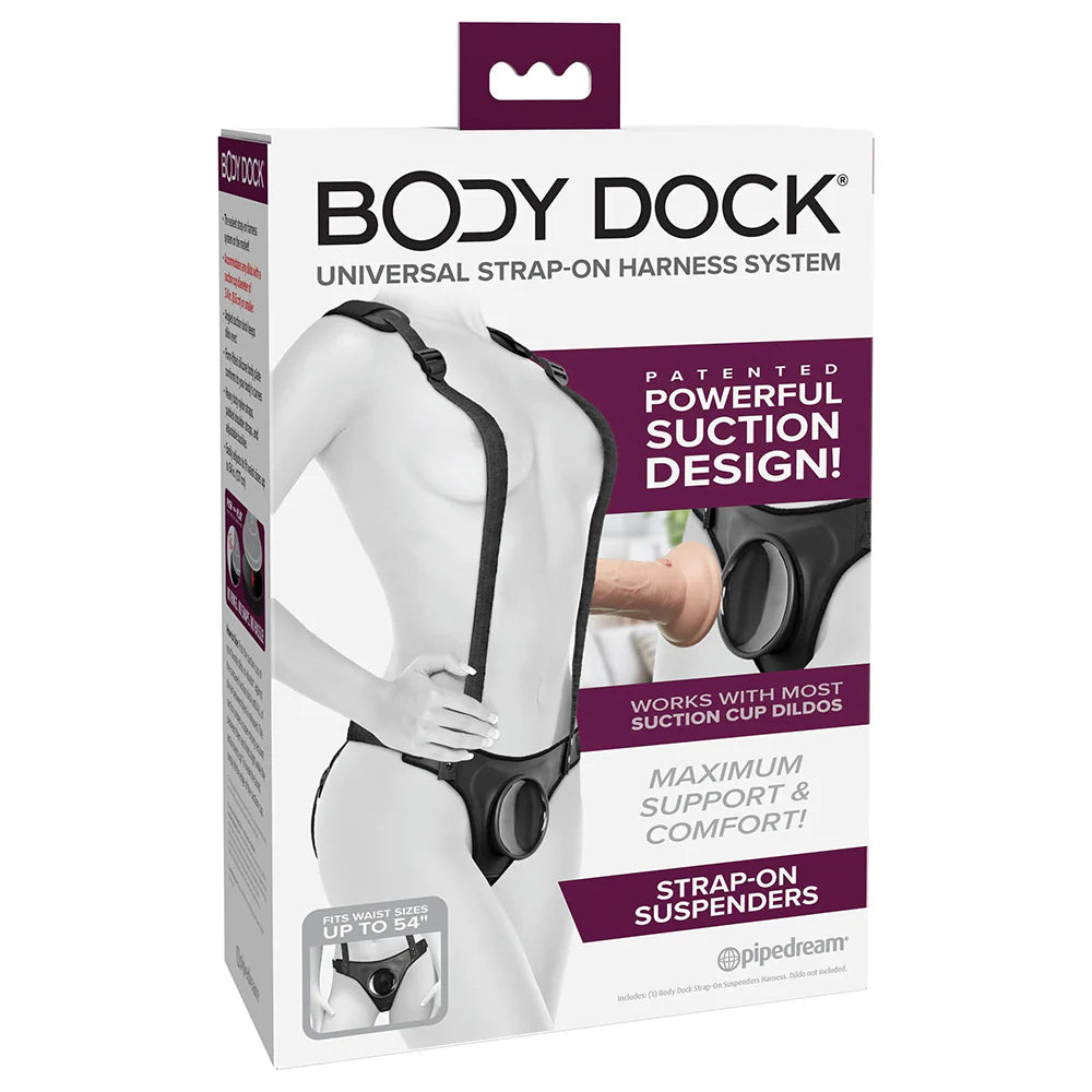 Pipedream Body Dock Strap-On Suspenders Harness