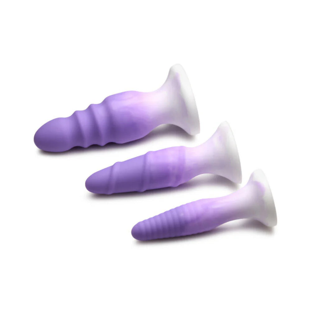 Simply Sweet Silicone Butt Plug Set