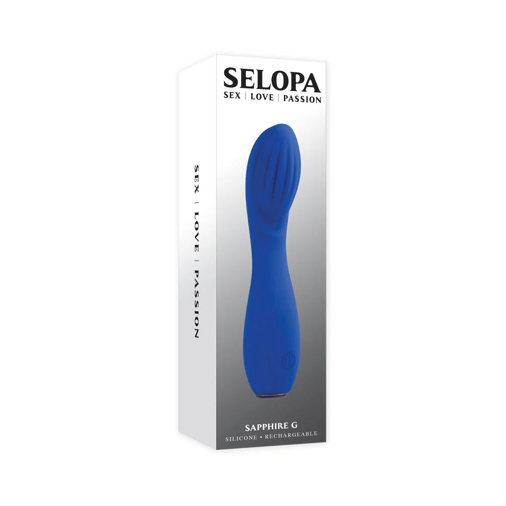 Selopa Sapphire G Rechargeable Silicone Vibrator