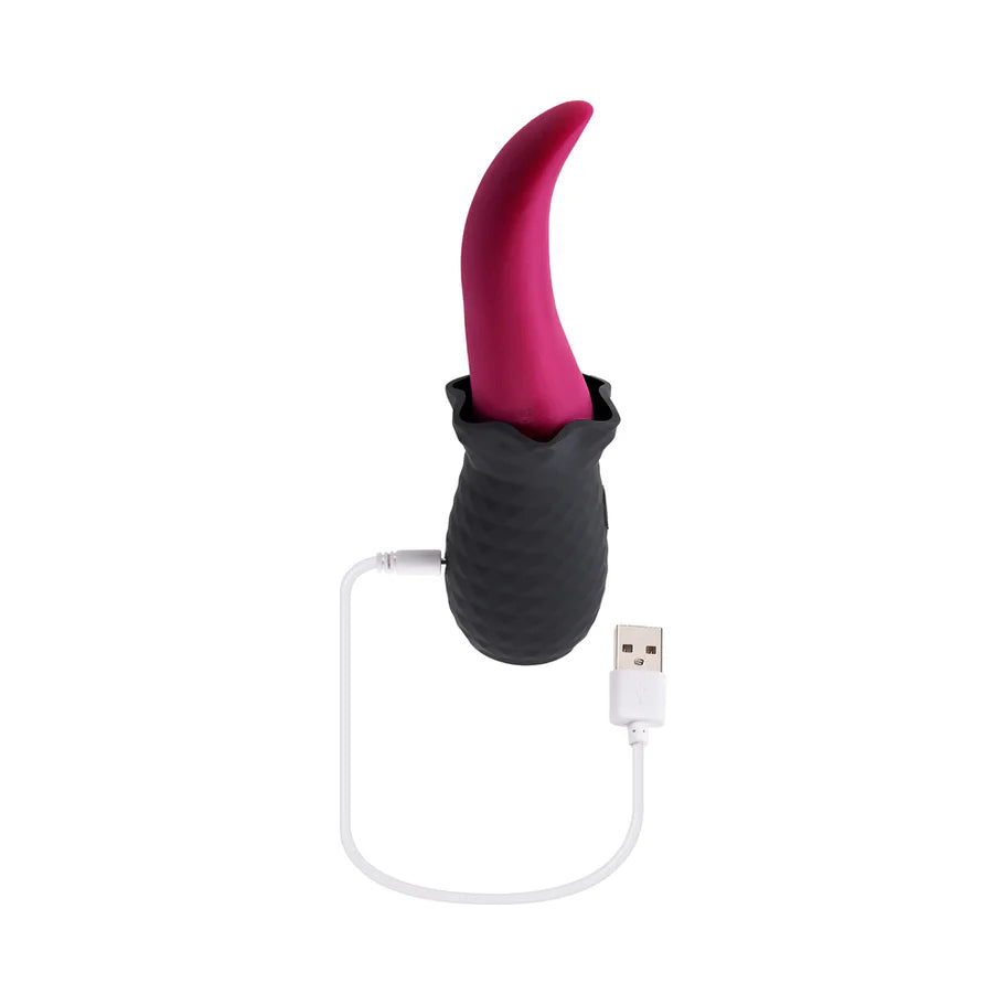 Selopas Tongue Teaser Rechargeable Silicone Clitoral Stimulator