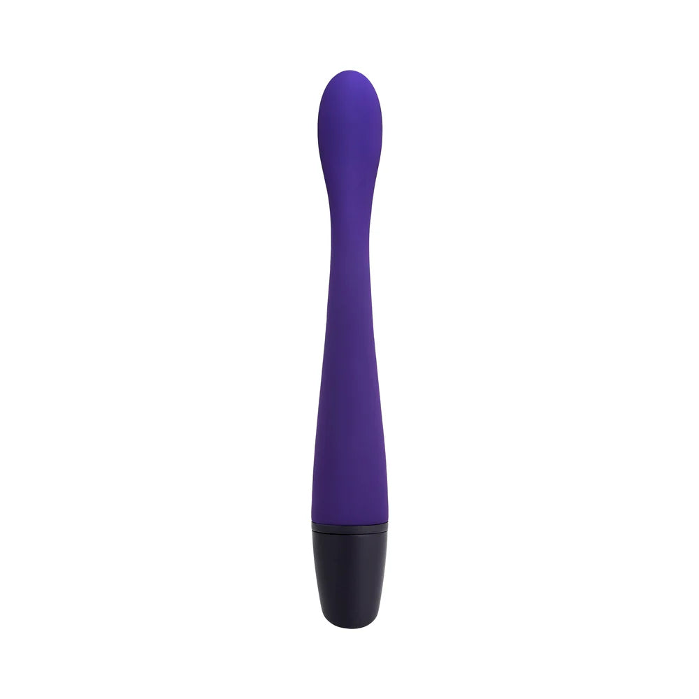 Selopa Plum Passion Rechargeable Silicone Vibrator with Clitoral Stimulator