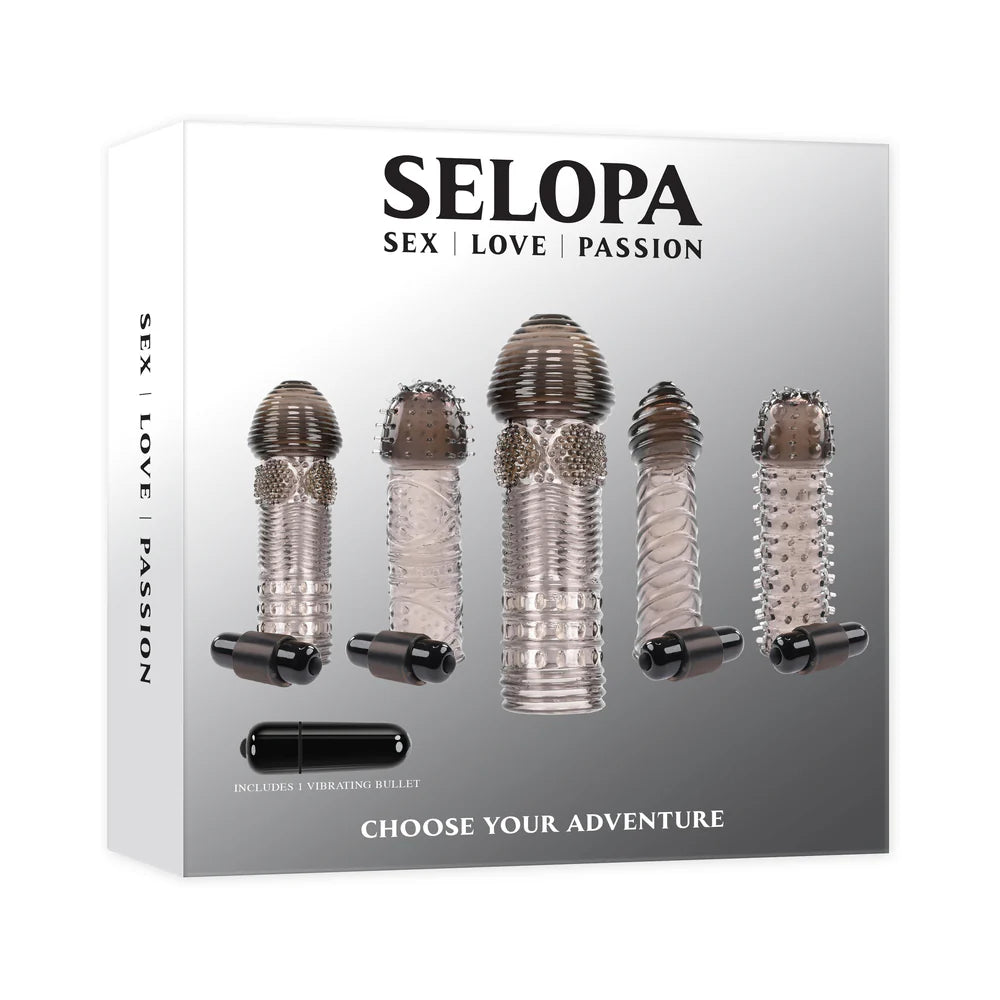 Selopa Choose Your Adventure Penis Sleeve Set (5 Piece)