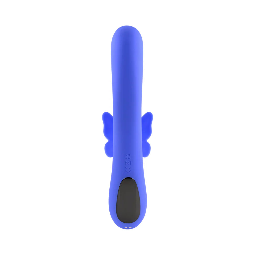 Evolved Butterfly Dreams Rechargeable Silicone Dual Stimulating Vibrator