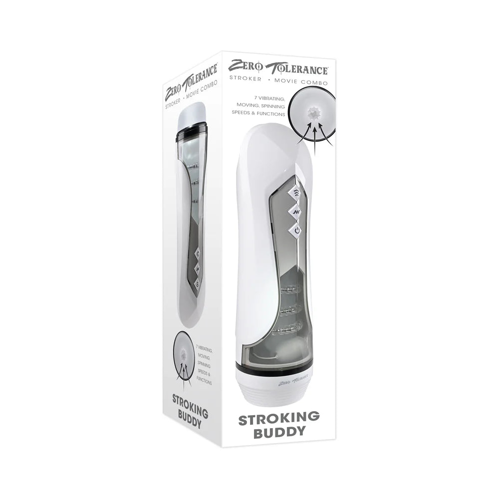 Zero Tolerance Stroking Buddy Rechargeable Vibrating Stroker