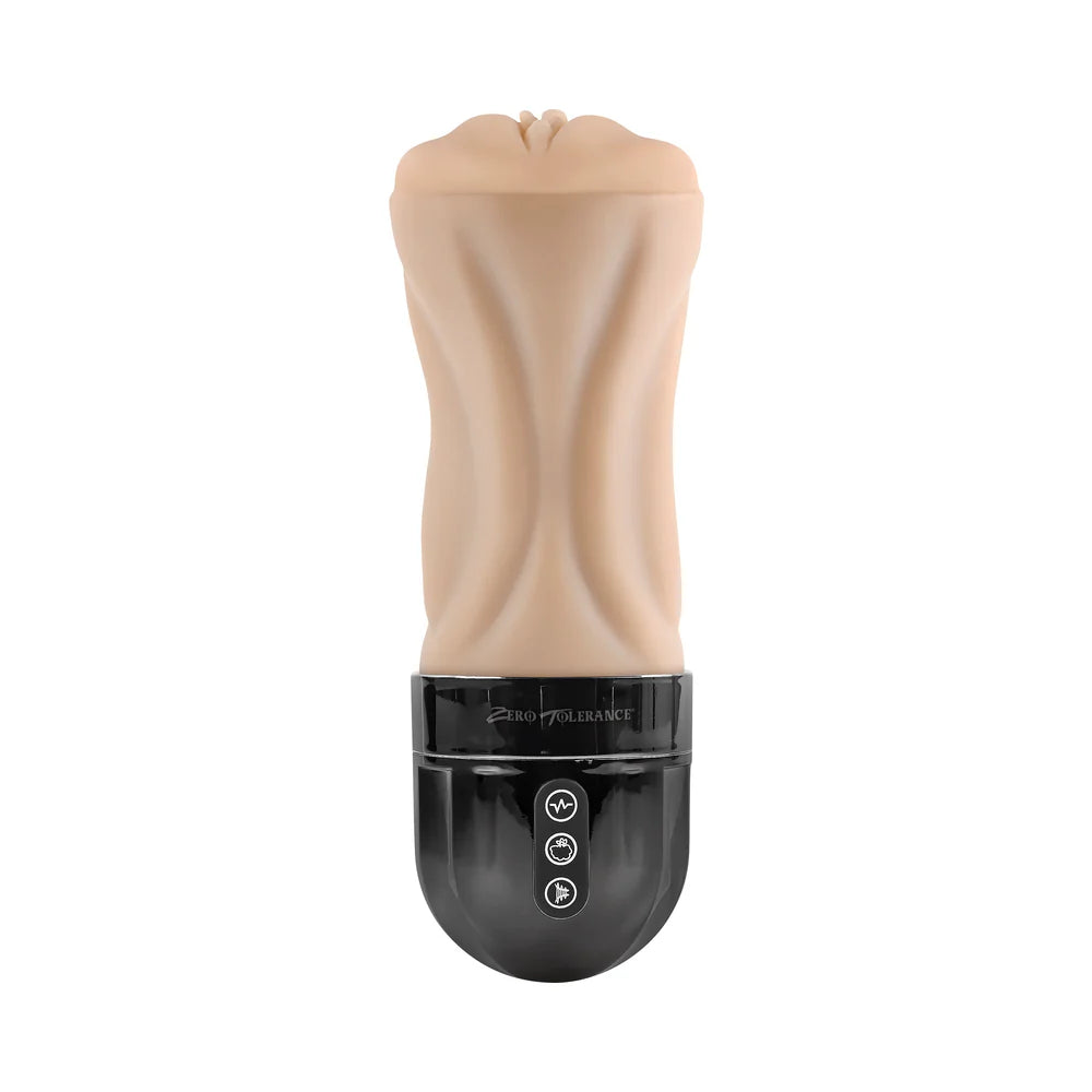 Zero Tolerance Tight Lipped Rechargeable Pussy Masturbator