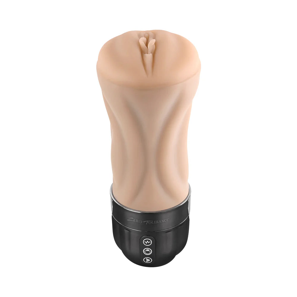 Zero Tolerance Tight Lipped Rechargeable Pussy Masturbator