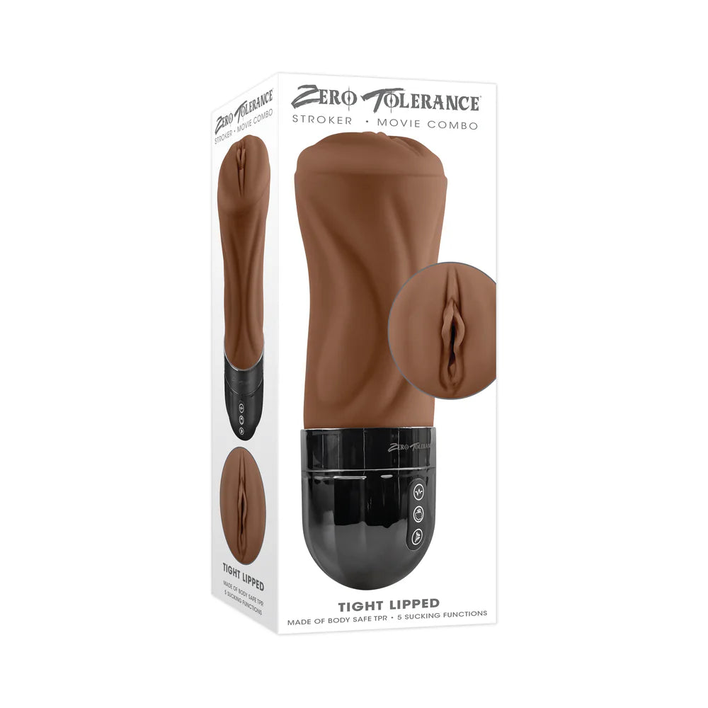 Zero Tolerance Tight Lipped Rechargeable Pussy Masturbator