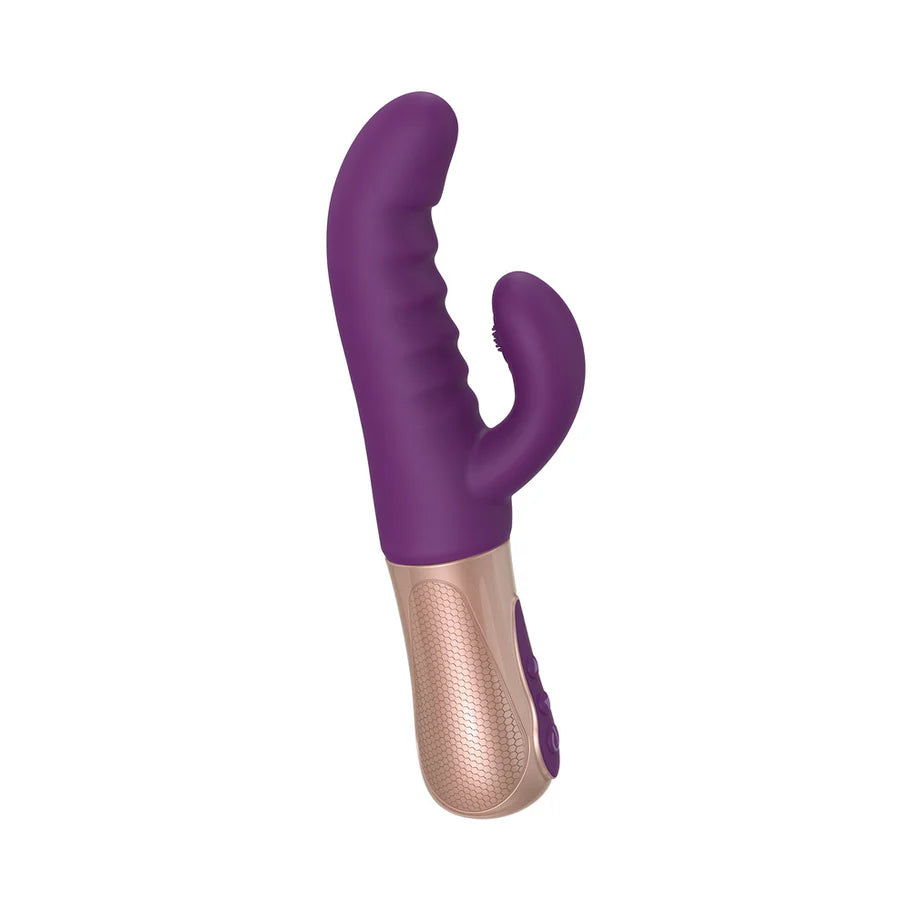 Love to Love Sassy Bunny Dual Motor Rechargeable Silicone Thrusting Rabbit Vibrator