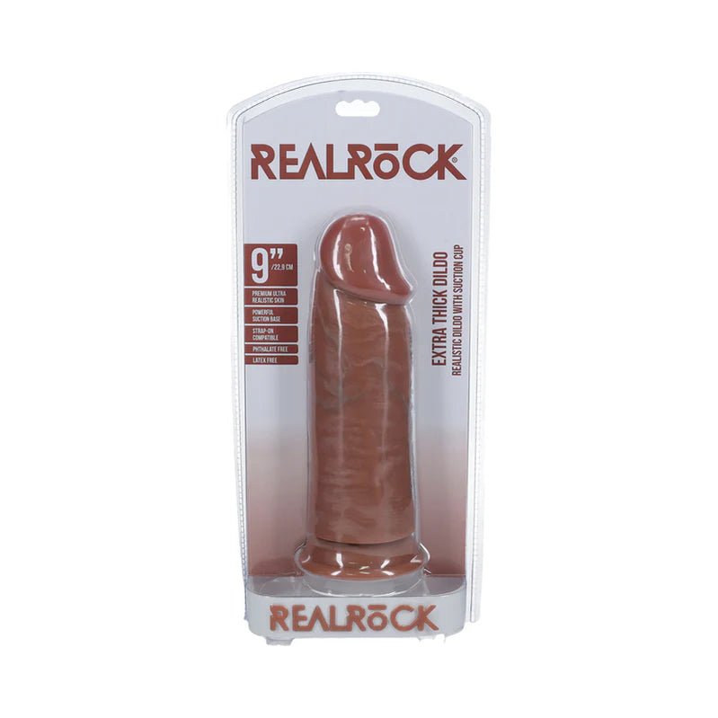 RealRock Ultra Realistic Skin Extra Thick No Balls 9in