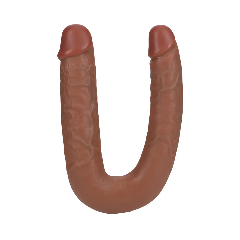 RealRock 9 in. U-Shaped Double Dildo