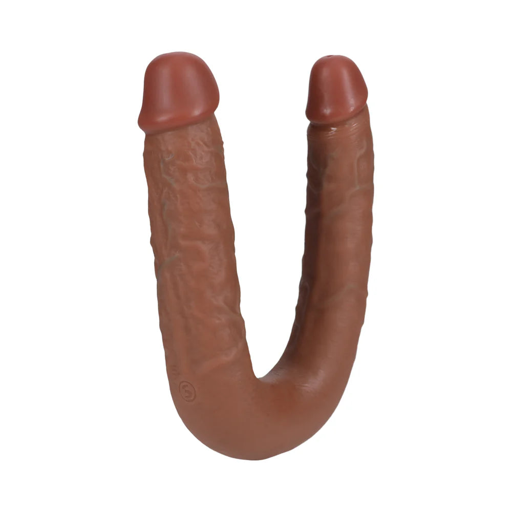 RealRock 9 in. U-Shaped Double Dildo