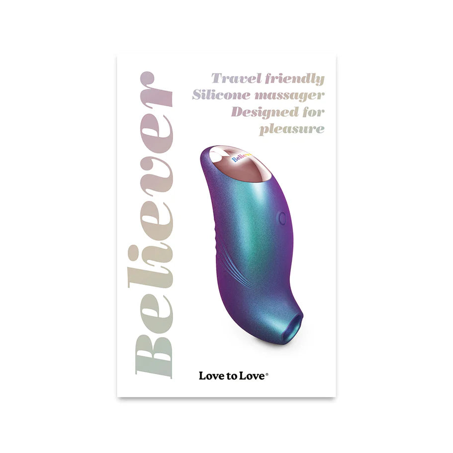 Love to Love Believer Rechargeable Silicone Clitoral Stimulator