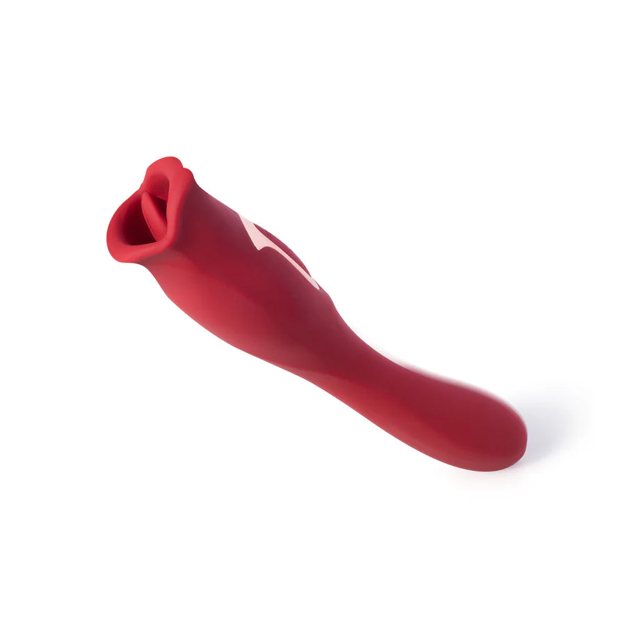 Honey Play Box Eva Sucking Mouth Tongue Clit Stimulator and G-spot Vibrator