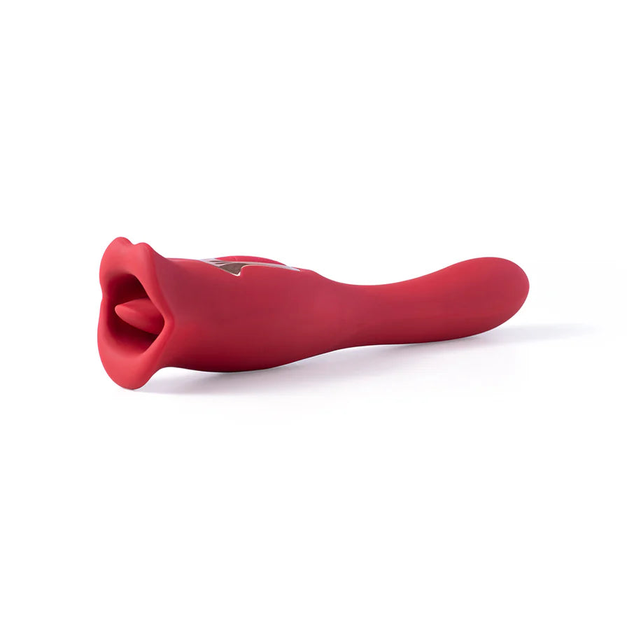 Honey Play Box Eva Sucking Mouth Tongue Clit Stimulator and G-spot Vibrator