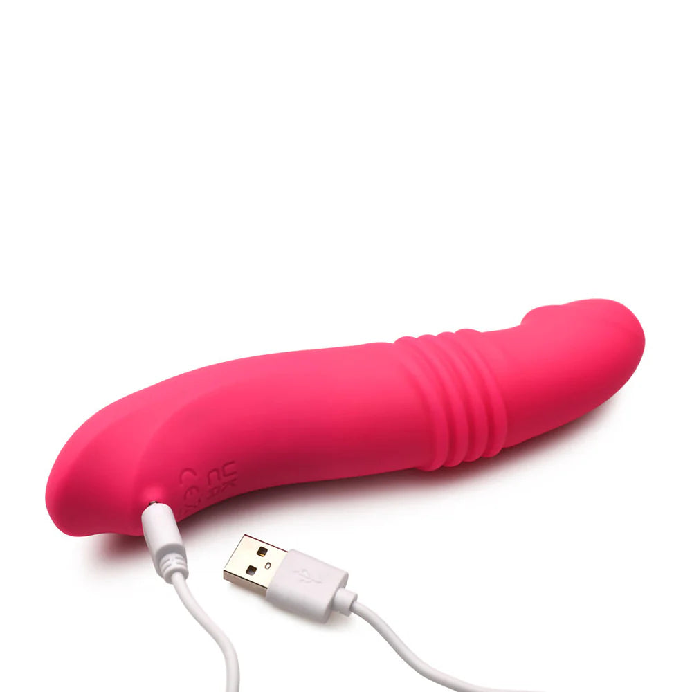 Curve Gossip Blasters 7X Thrusting Silicone Vibrator