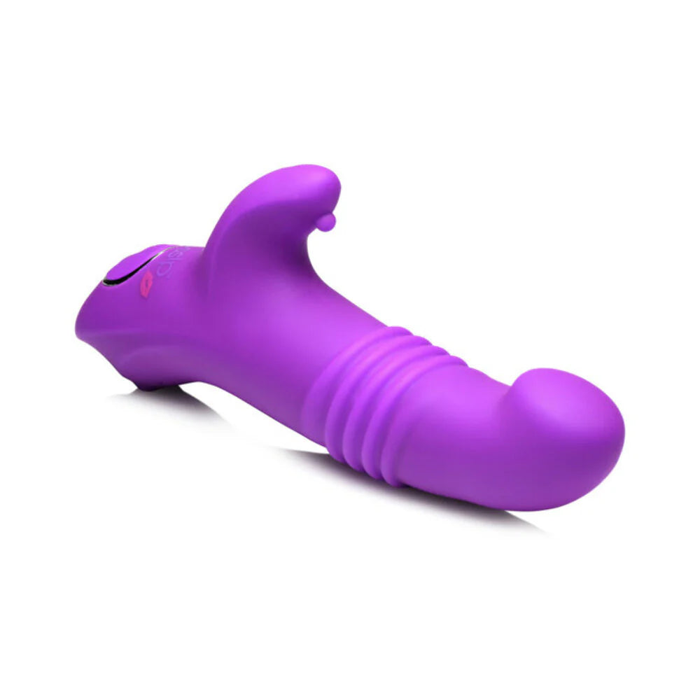 Curve Gossip Blaster 7X Thrusting Silicone Rabbit Vibrator