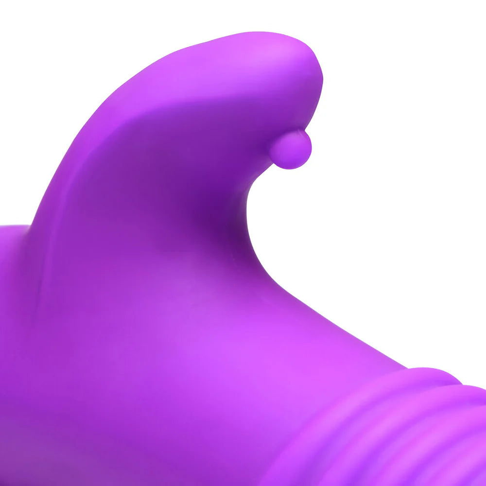 Curve Gossip Blaster 7X Thrusting Silicone Rabbit Vibrator