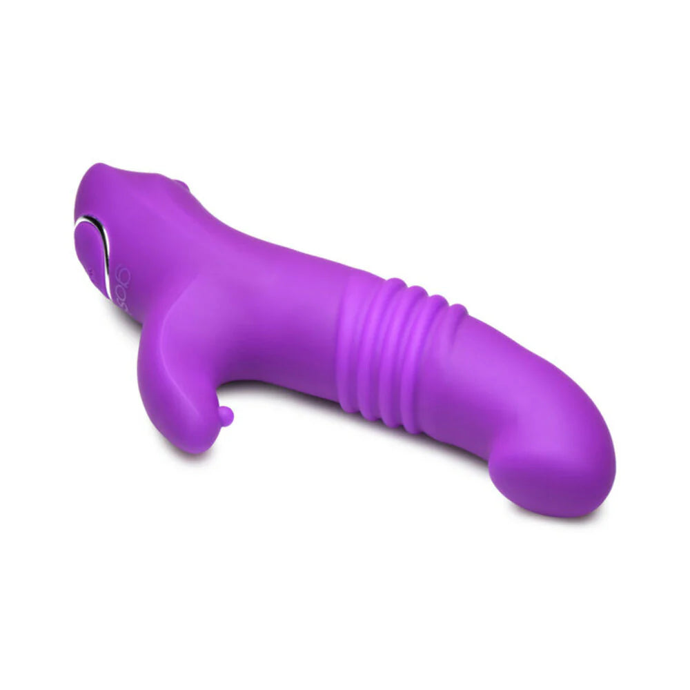 Curve Gossip Blaster 7X Thrusting Silicone Rabbit Vibrator