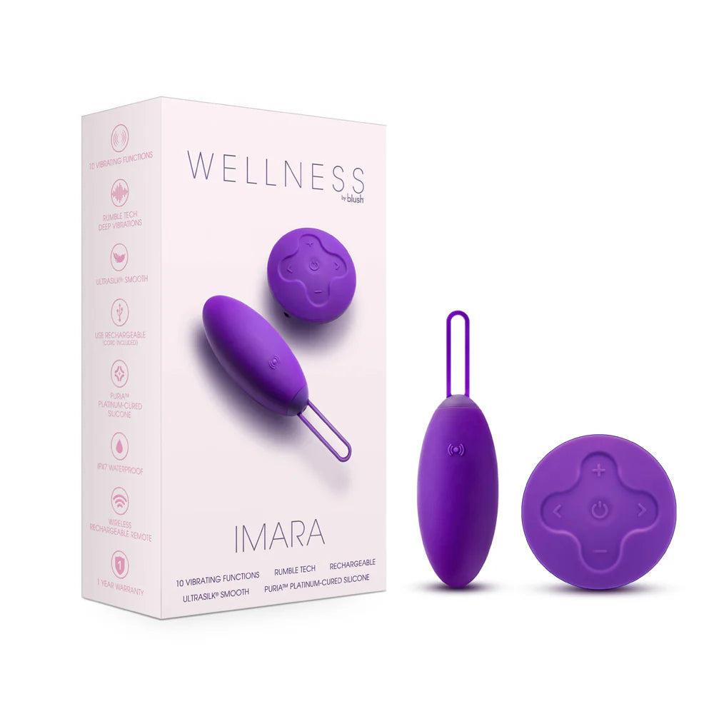 Blush Wellness Imara Vibrating Egg with Remote