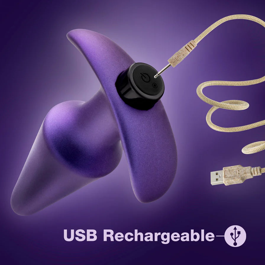 Anal Adventures Matrix Interstellar Plug Rechargeable Silicone Anal Plug