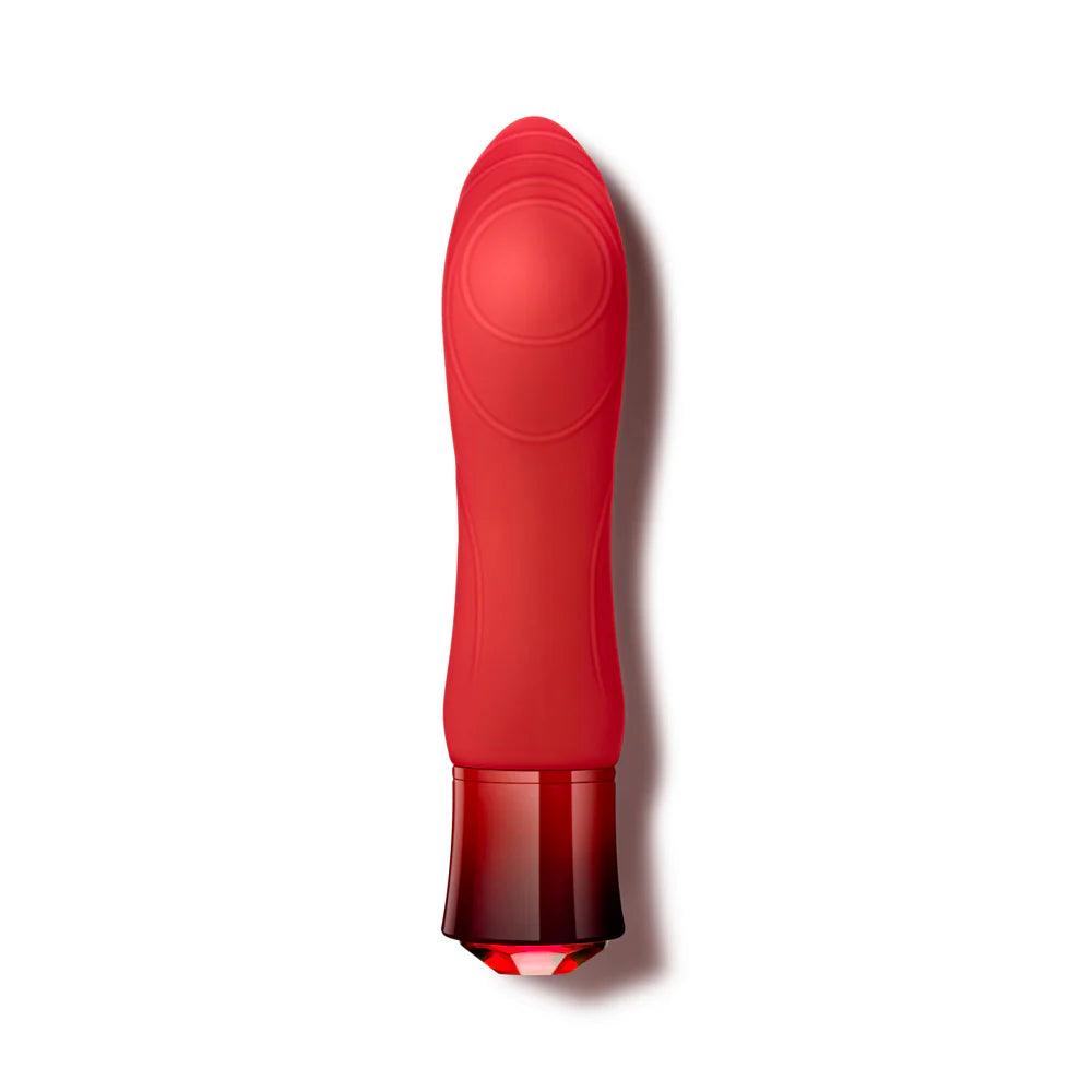 Oh My Gem Desire Rechargeable Silicone G-Spot Vibrator - Ruby