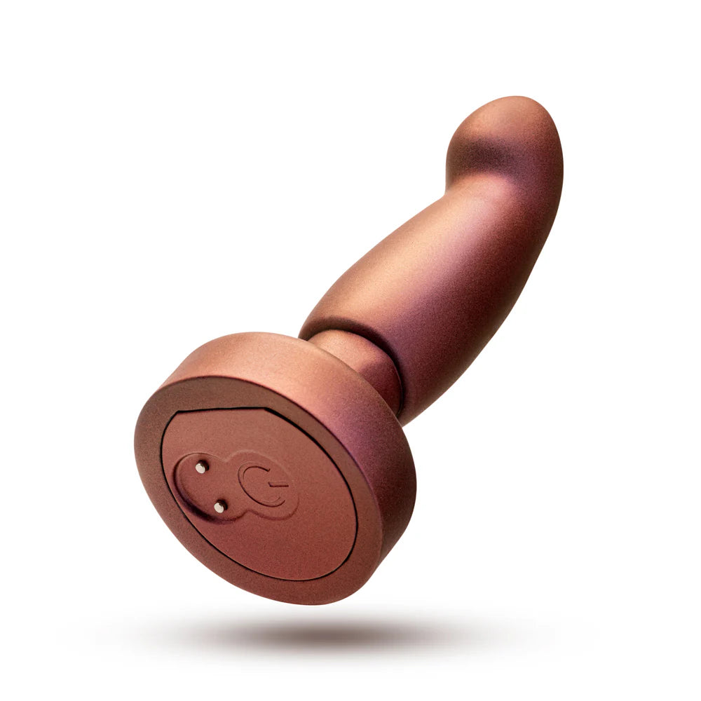 Blush Anal Adventures Matrix Bionic Plug with Remote Cosmic Copper