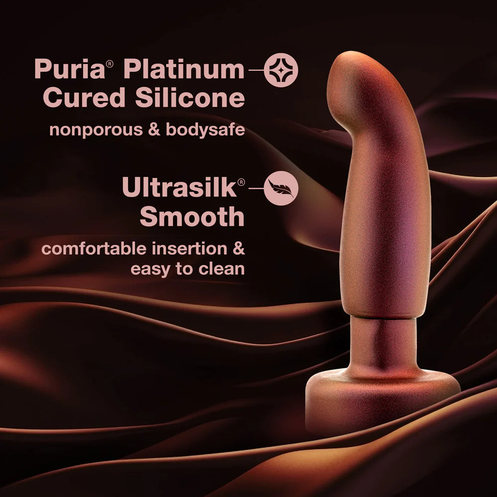 Blush Anal Adventures Matrix Bionic Plug with Remote Cosmic Copper