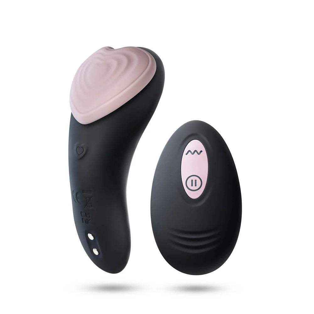 Temptasia Heartbeat Rechargeable Silicone Panty Vibe with Remote