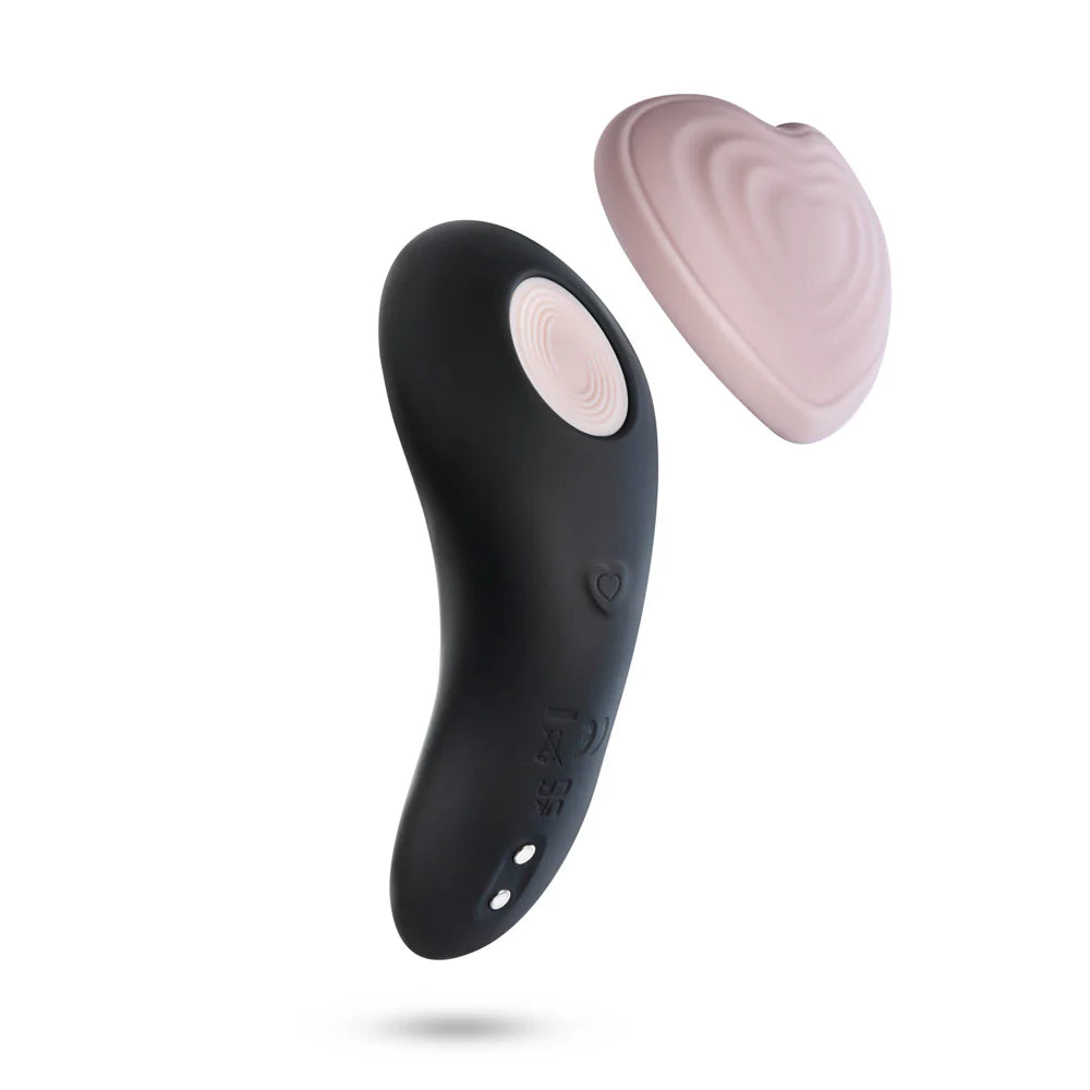 Temptasia Heartbeat Rechargeable Silicone Panty Vibe with Remote