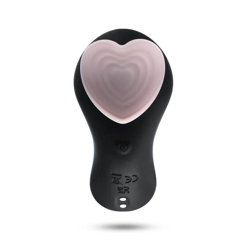 Temptasia Heartbeat Rechargeable Silicone Panty Vibe with Remote