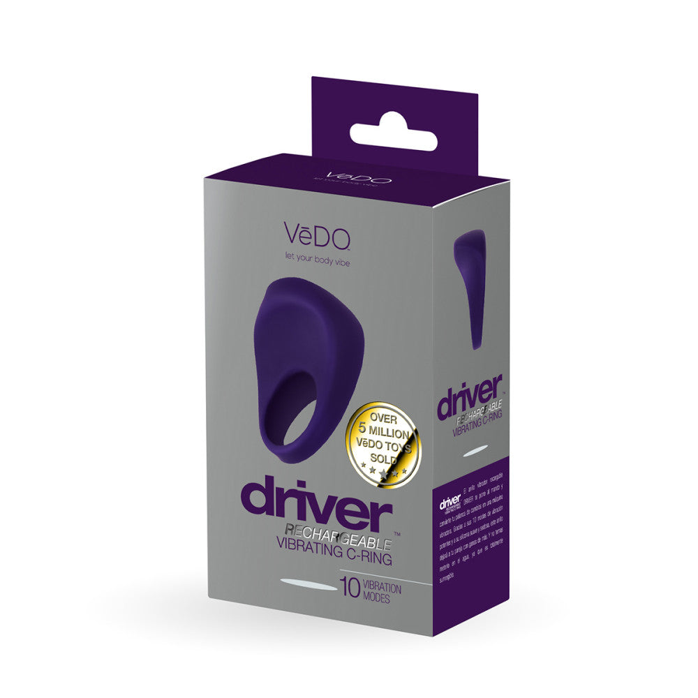 VeDo Driver Silicone Rechargeable Vibrating Cock Ring