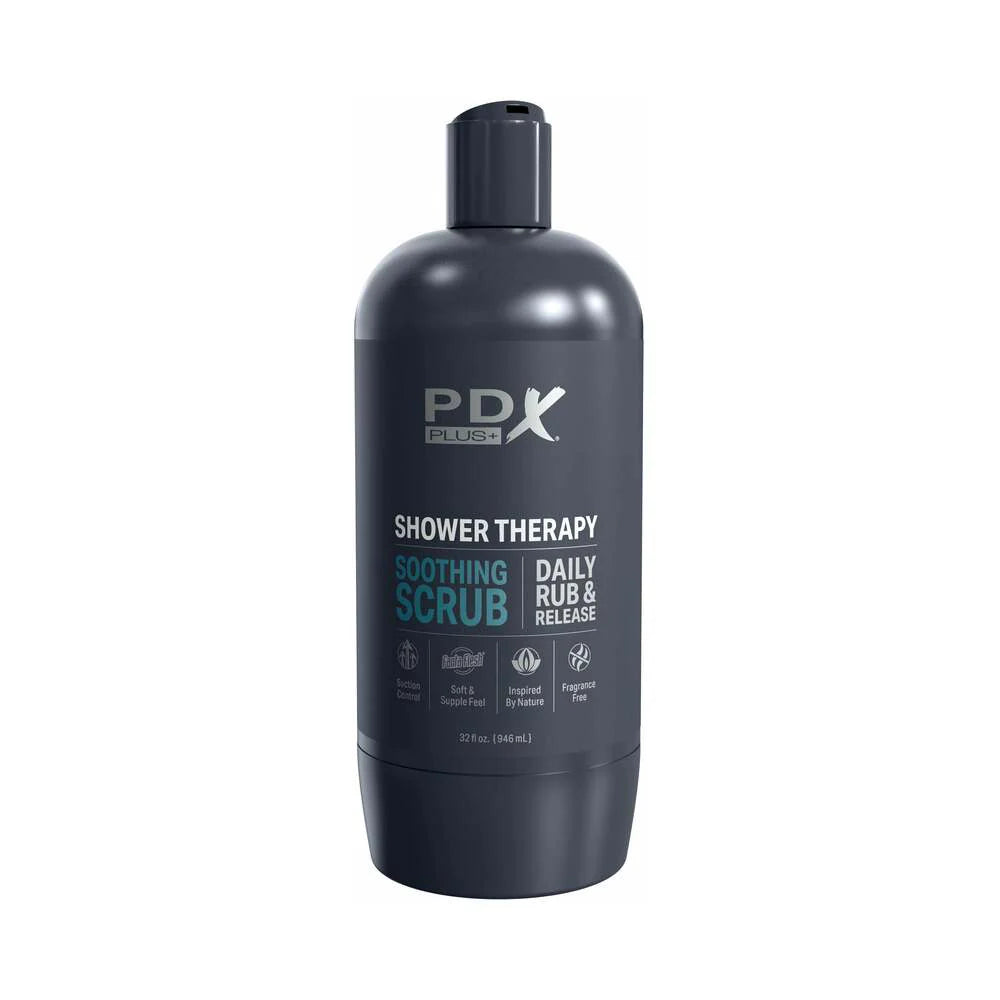 PDX Plus Shower Therapy Soothing Scrub Discreet Stroker