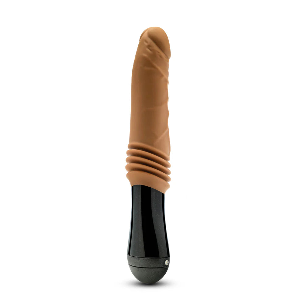 Blush Dr. Skin Silicone Dr. Arthur Thrusting Gyrating Vibrating Dildo