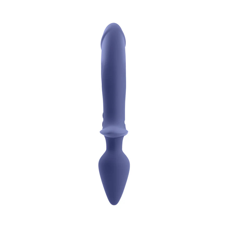 Gender X Dual Defender Rechargeable Silicone Dual Vibrator/Probe with Remote Control