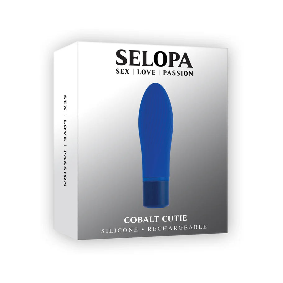 Selopa Cobolt Cutie Rechargeable Silicone Mini Vibrator