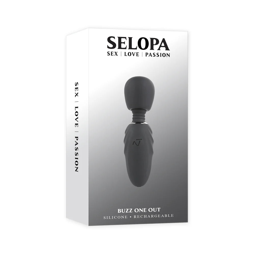 Selopa Buzz One Out Rechargeable Silicone Mini Wand