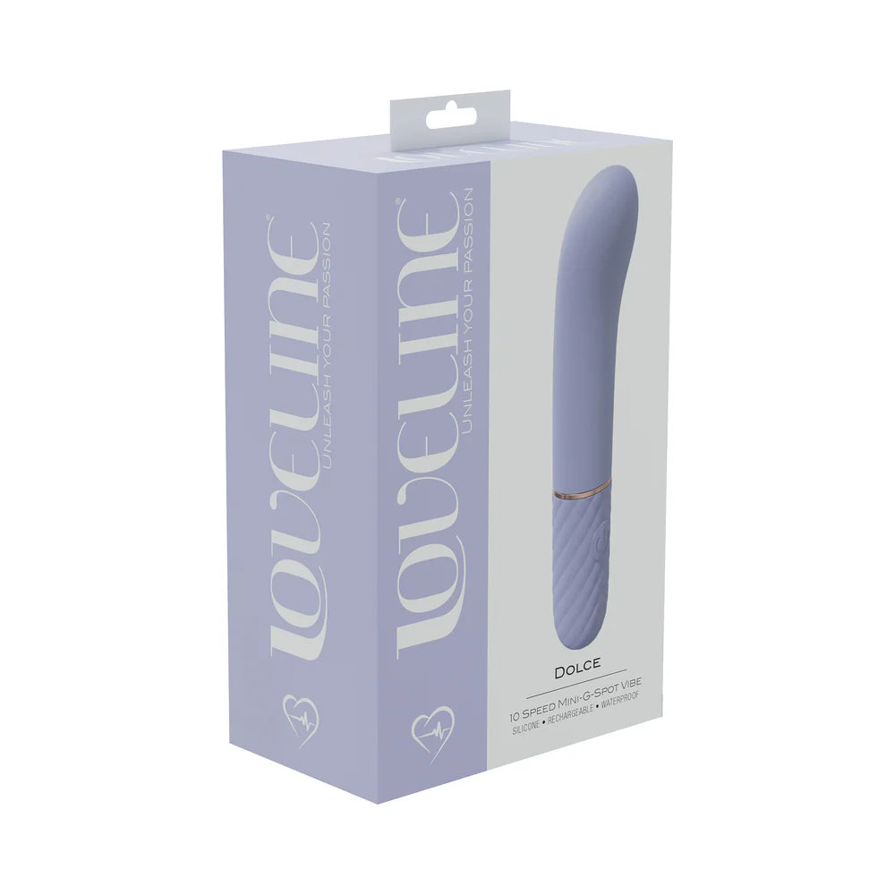 Shots LoveLine Beso Silicone Rechargeable 10 Speed Mini Lipstick Vibrator