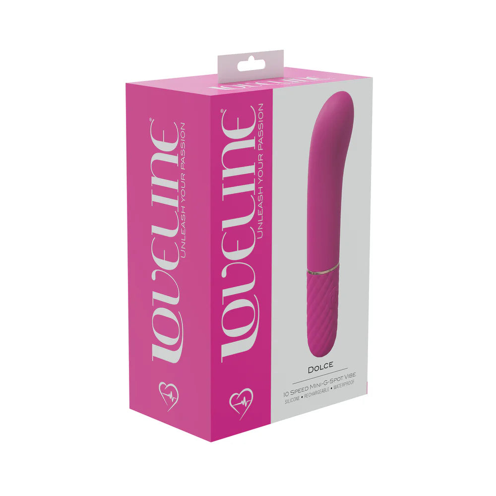 Shots LoveLine Dolce Silicone Rechargeable 10 Speed Mini G-Spot Vibrator