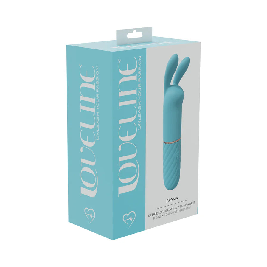 LoveLine Dona 10 Speed Vibrating Mini-Rabbit Silicone Rechargeable Waterproof