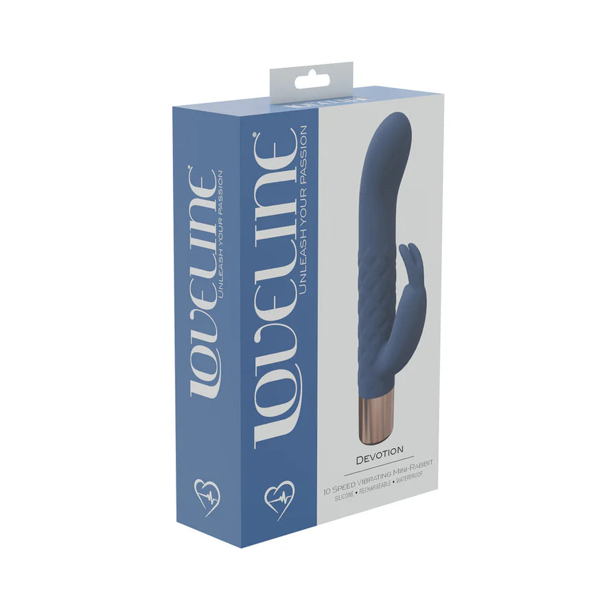 LoveLine Devotion 10 Speed Mini-Rabbit Silicone Rechargeable Waterproof