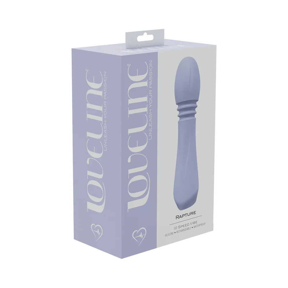 LoveLine Rapture 10 Speed Vibe Silicone Rechargeable Waterproof