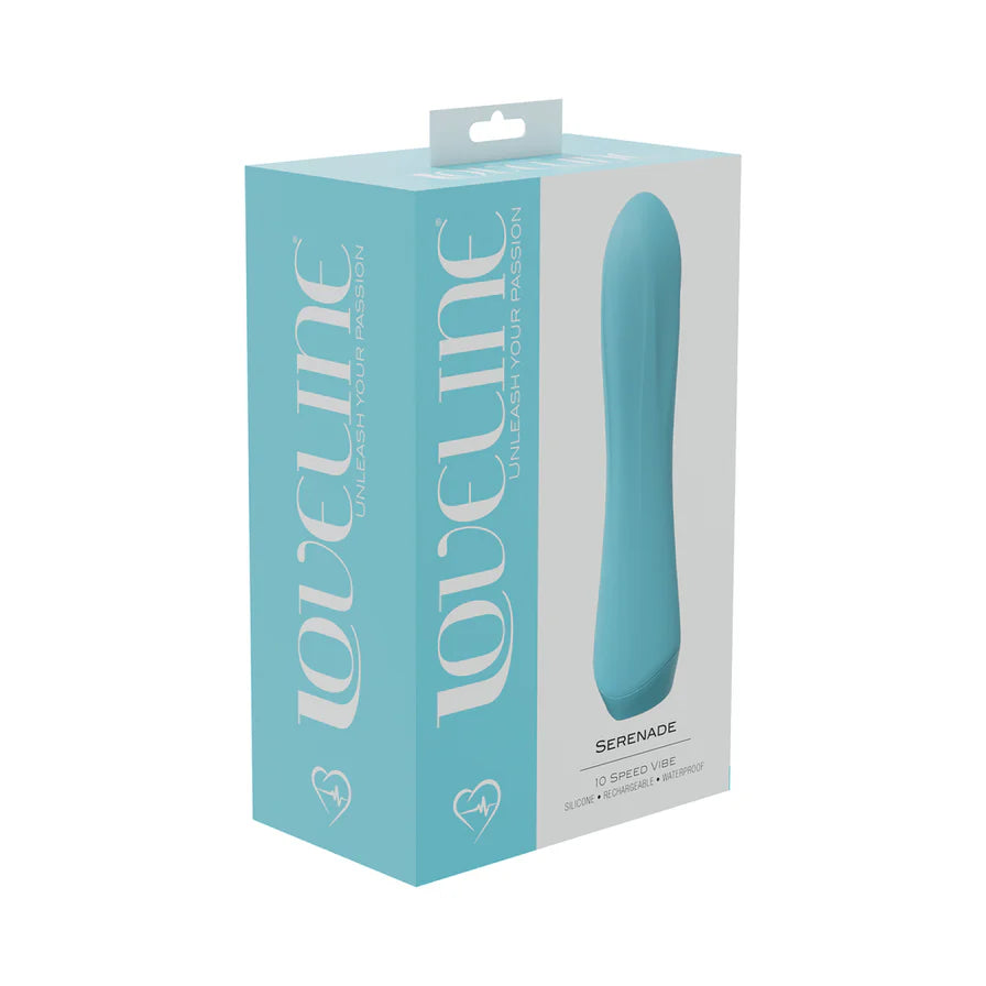 LoveLine Serenade 10 Speed Vibe Silicone Rechargeable Waterproof