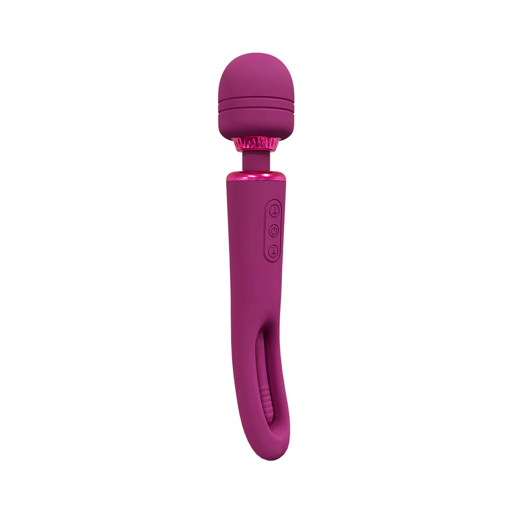 Shots Vive Kiku Rechargeable Double Ended Wand with G-Spot Stimulator