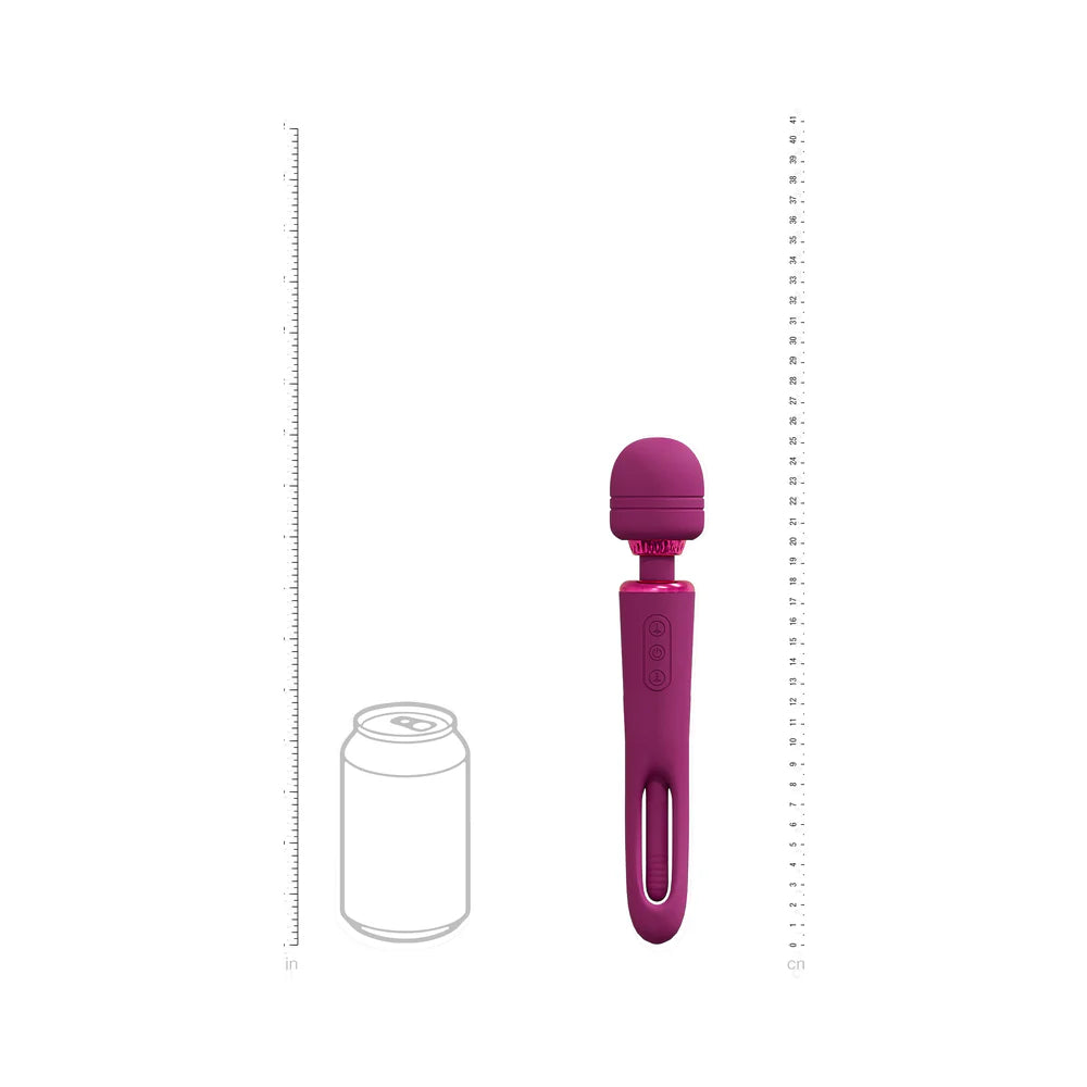 Shots Vive Kiku Rechargeable Double Ended Wand with G-Spot Stimulator