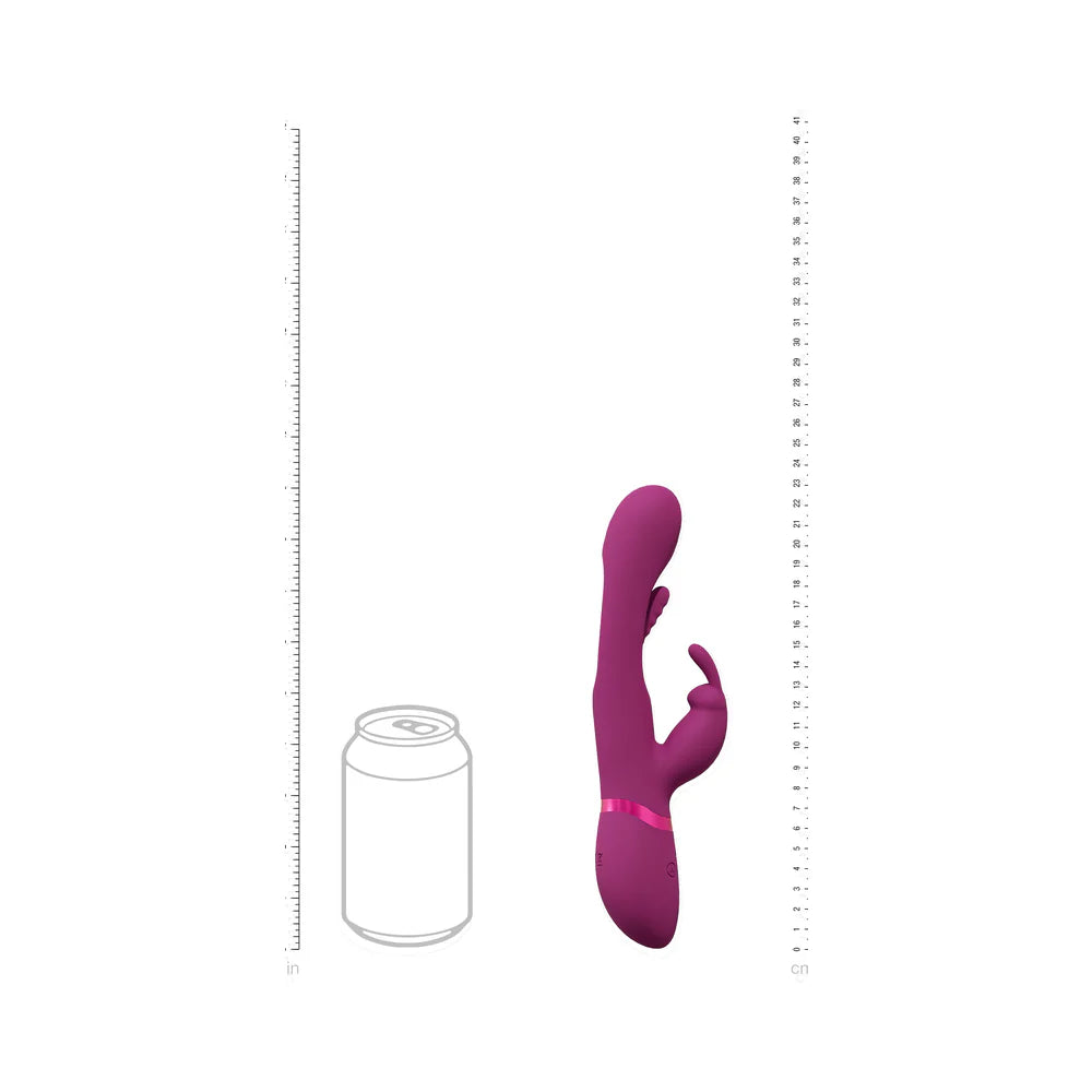 Shots Vive Mika Rechargeable Triple Motor Vibrating Rabbit with G-Spot Stimulator